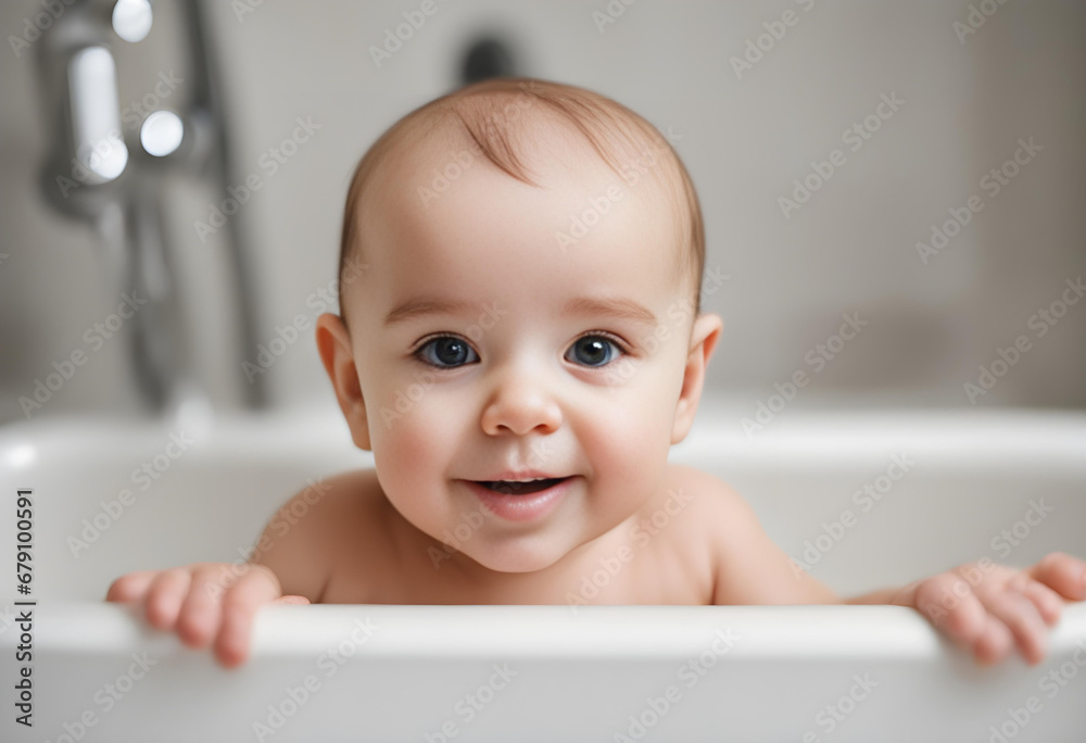 baby in bath baby in bath