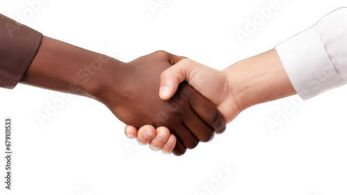Handshake PNG. Isolated on a transparent background. © morepiixel