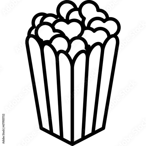 Popcorn Icon