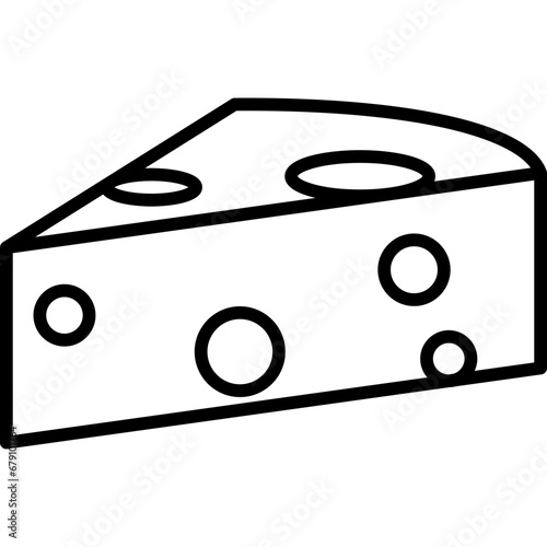 Cheese Wedge Icon