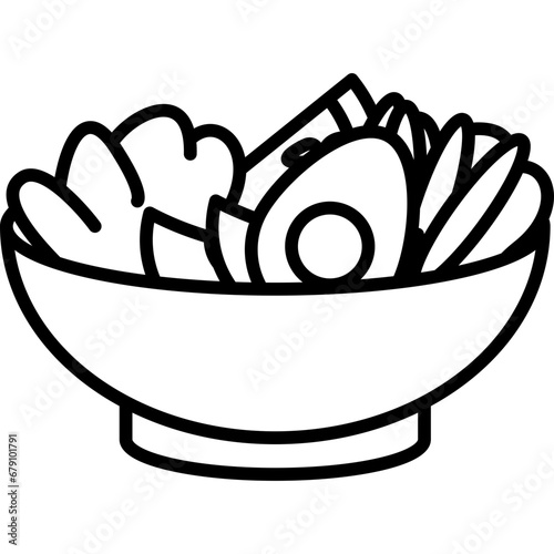 Salad Bowl Icon