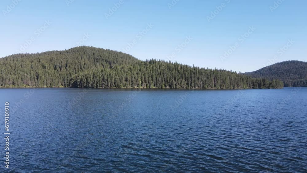 Summer view of Golyam Beglik Reservoir, Pazardzhik Region, Bulgaria Summer view of Golyam Beglik Reservoir, Pazardzhik Region, Bulgaria