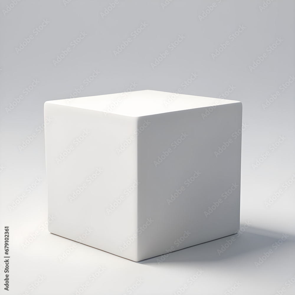 white 3d box white 3d box