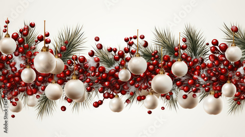 Fond bordure de noël