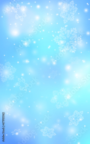winter snowfall effect, snowflakes and snow particle fall down. Christmas, new year blizzard scene. Falling snow.Eps 10 © 151115