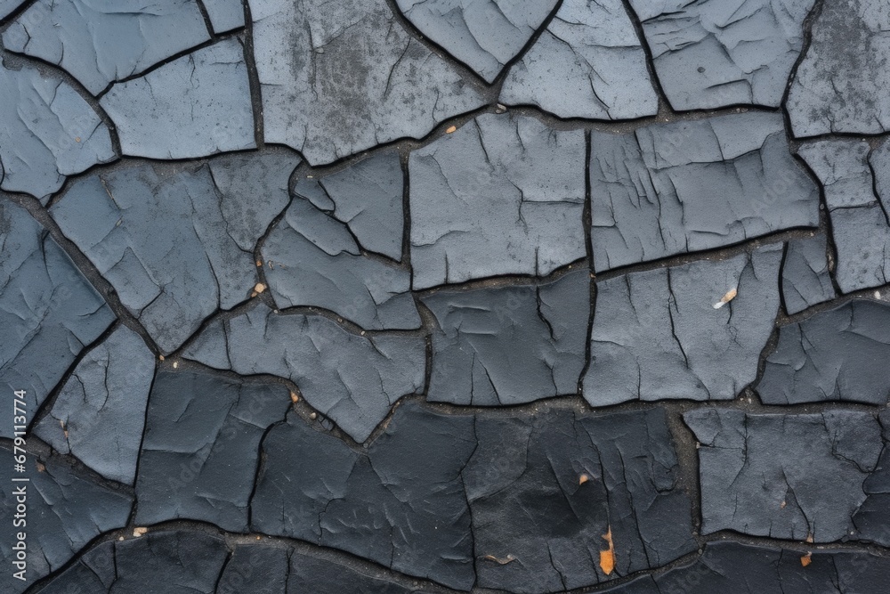 cracked black paint on a concrete surface cracked black paint on a concrete surface