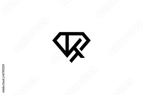 Letter K Diamond Logo Design