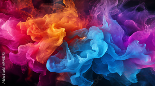 colorful background HD 8K wallpaper Stock Photographic Image