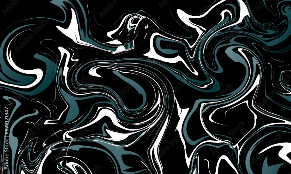 colorful liquid paint on black background. soft fluid art. colorful liquid paint on black background. soft fluid art.