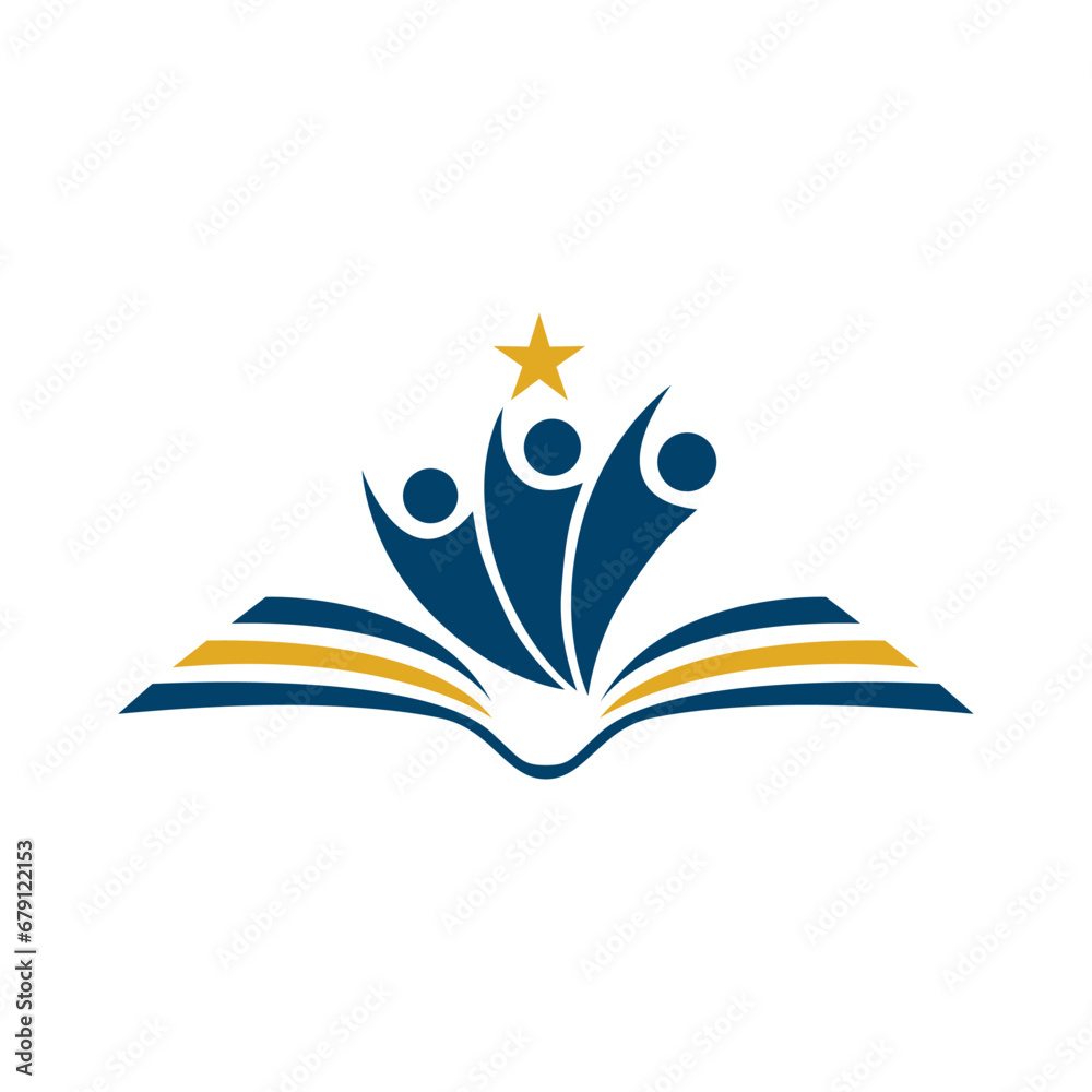 Education logo, education university and college school academy institute club logo. learning logo emblem style Education logo, education university and college school academy institute club logo. learning logo emblem style