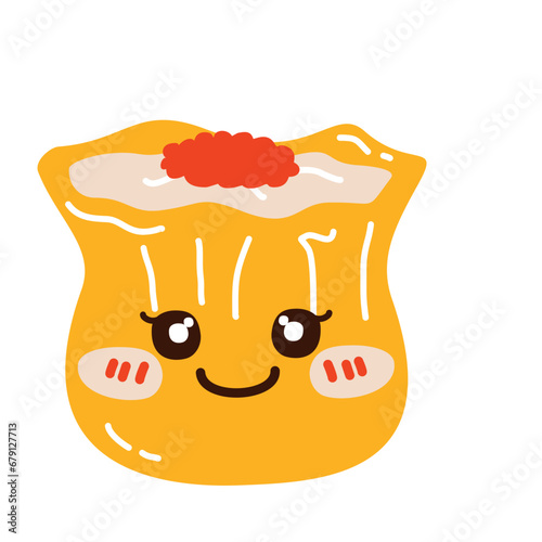 Cute Dimsum Vector Set