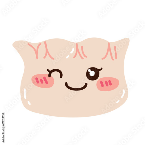 Cute Dimsum Vector Set