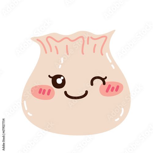 Cute Dimsum Vector Set
