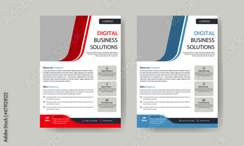 EPS/ AI  corporate business flyer template