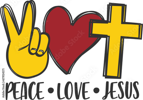 Peace Love Jesus