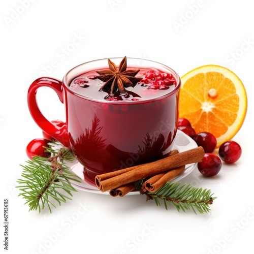 christmas mulled wine clipart