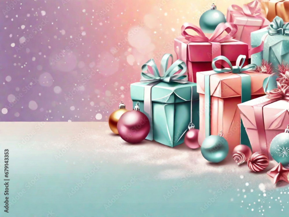 christmas background with gift boxes christmas background with gift boxes