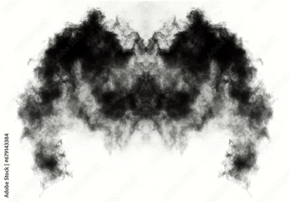 Rorschach test thematic illustration Rorschach test thematic illustration