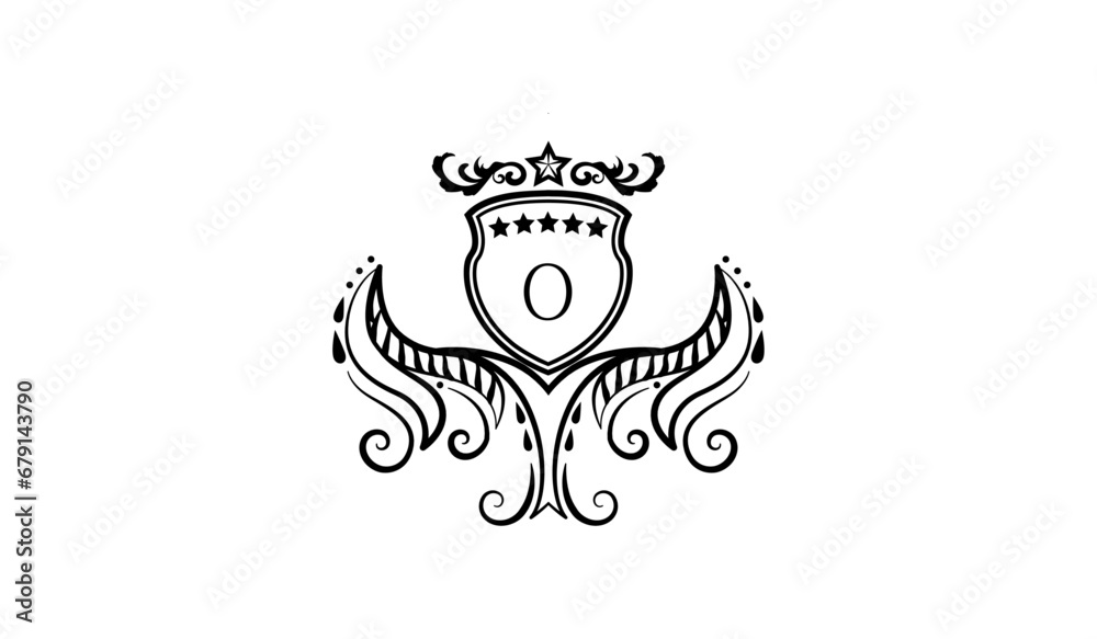 Luxury Alphabet Logo O Luxury Alphabet Logo O