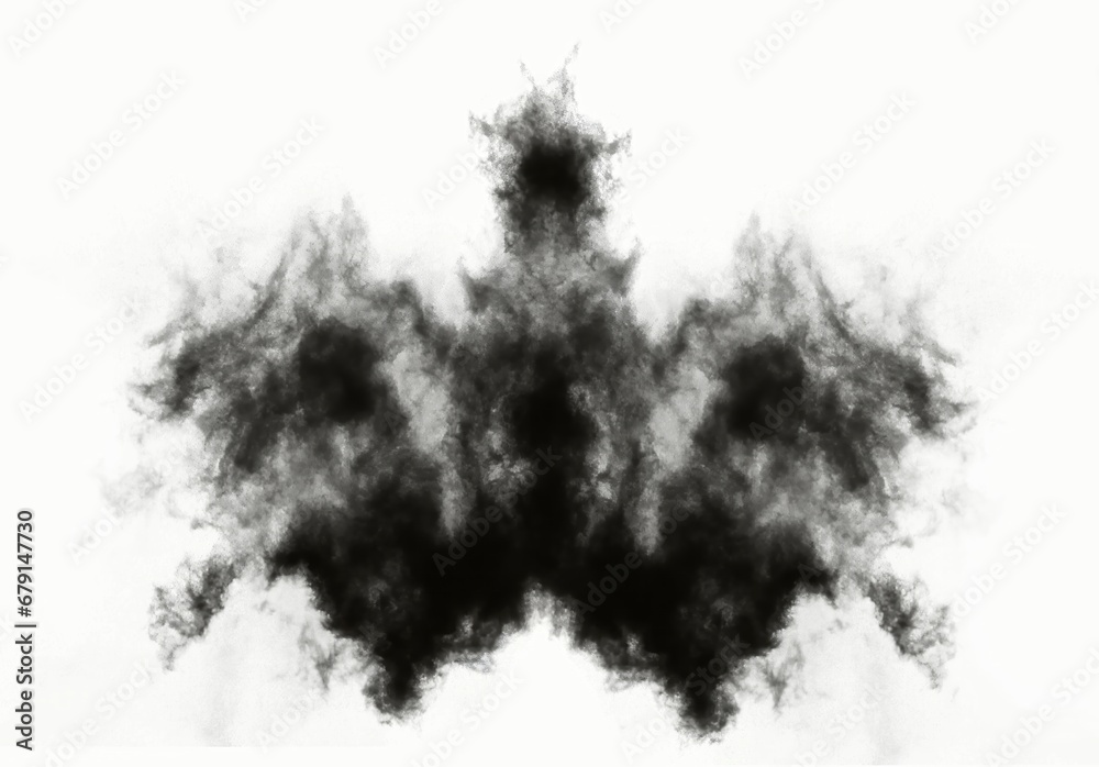 Rorschach test thematic illustration Rorschach test thematic illustration