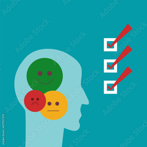 Investment asset allocation and balancing concept Businessman investors make pie charts to balance their portfolios to suit risk and return.