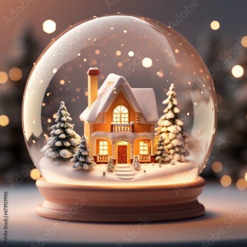 Magic Christmas snowglobe