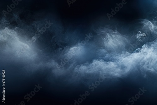 dark background with smoke
