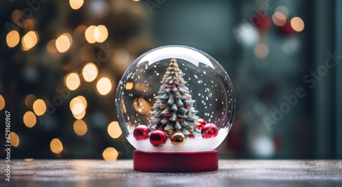 Magic Christmas snowglobe