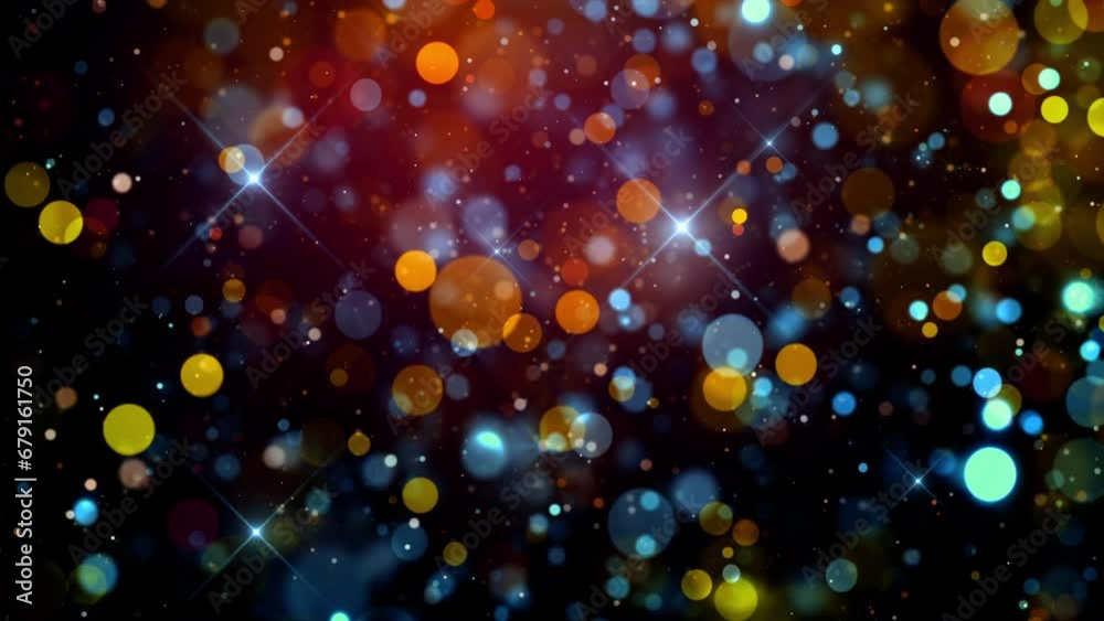 particles light colorful vibrant graphic background