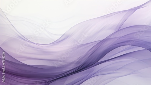 A visual interpretation of a melancholic melody, featuring delicate, wavy lines in cool shades of purple and gray, evoking a sense of introspection.