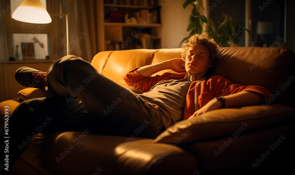 relaxing on the couch relaxing on the couch