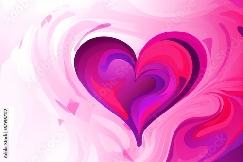 abstract background with purple haart photo