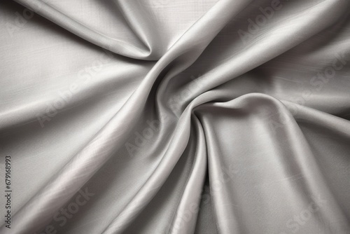 ash grey linen fabric under sunlight