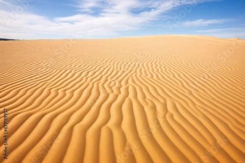 ripples in sand dune