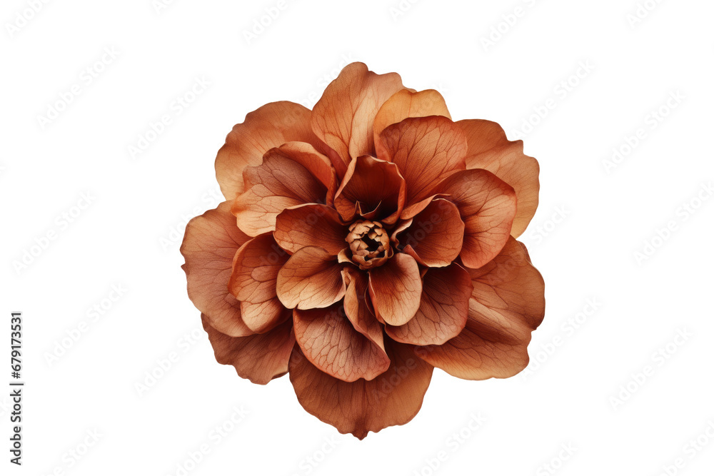 Elevated Brown Flower Snapshot