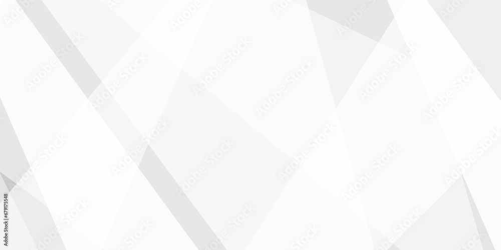 Abstract background with white and gray and geometric style with simple ...
