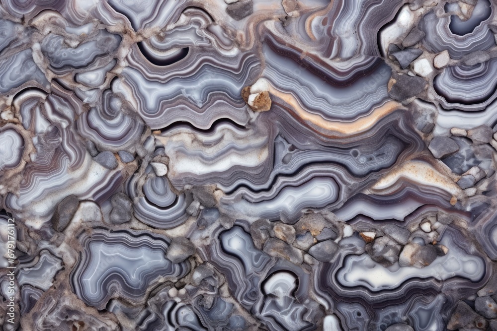 gray botswana agate stone texture