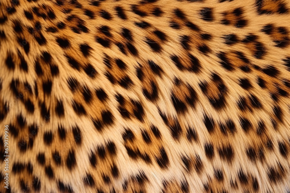 detail shot of cheetah skin with all focus on fur pattern detail shot of cheetah skin with all focus on fur pattern