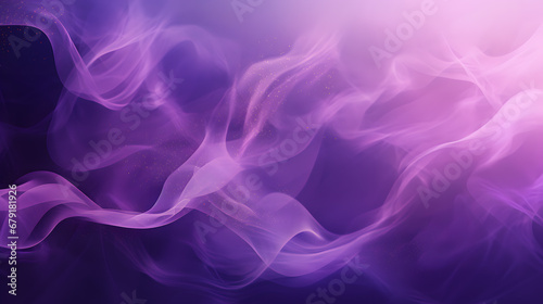 Abstract purple background with swirls and clouds of smoke