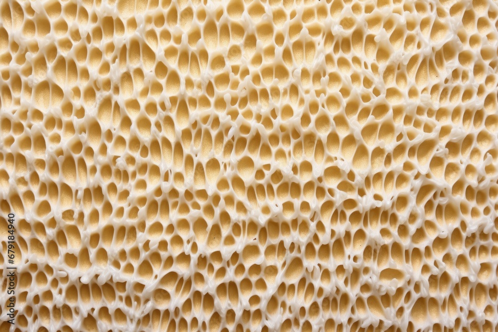 latex foam texture viewed with details