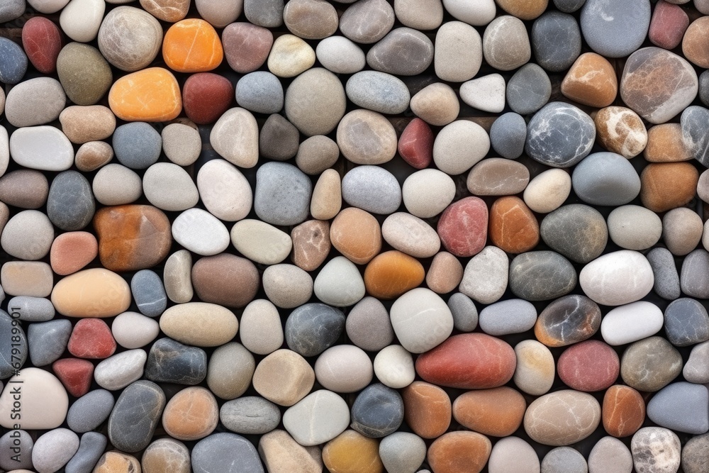 flat pebbles stacked carefully in a pattern flat pebbles stacked carefully in a pattern