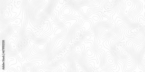 Seamless pattern wave lines Topographic map. Geographic mountain relief. Abstract lines background. Contour maps. Vector illustration, Topo contour map on white background, Topographic contour lines.