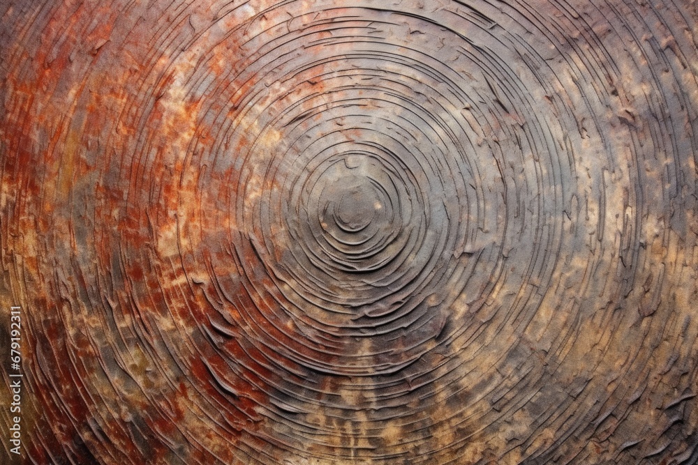 Fototapeta premium rough texture of a scratched metal pipe