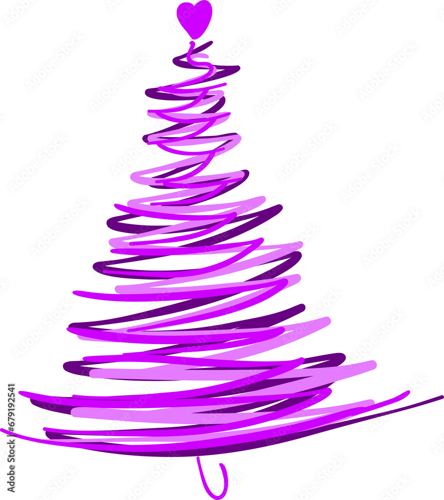 Abstract Christmas Tree Abstract Christmas Tree