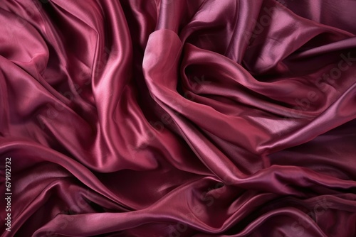 ruffled silk with intense shadows and highlights