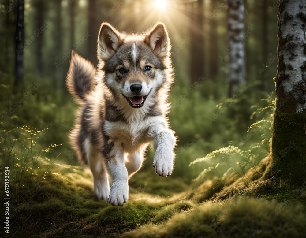 wolf puppy
