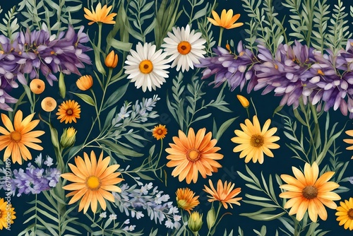 background of flowers © AD Graphics