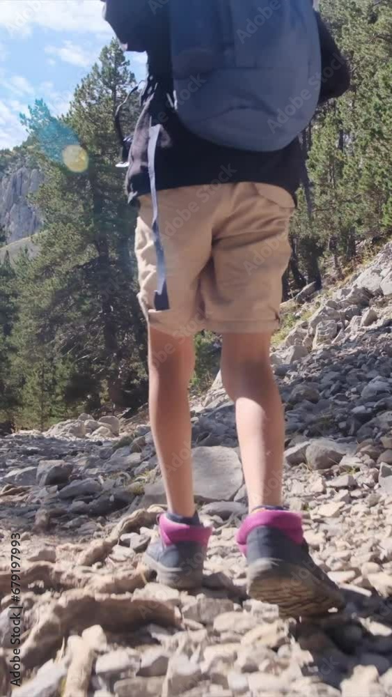 Child treks Yosemite's peaks, fostering family exploration, growth, and summer adventures in high altitudes. Embrace a healthy lifestyle with kids, immersing in nature's wonders