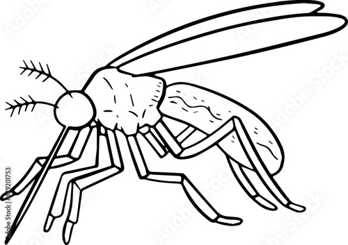 mosquito illustration.