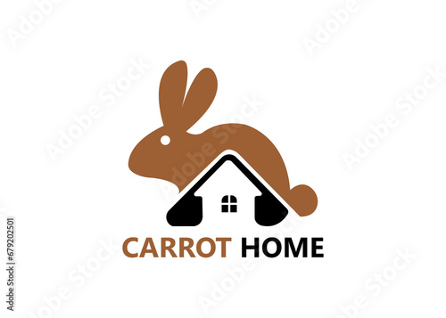 Carrot Home Logo Design photo